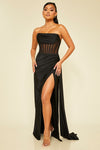 Atenas High Slit Gown