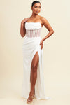 Atenas High Slit Gown