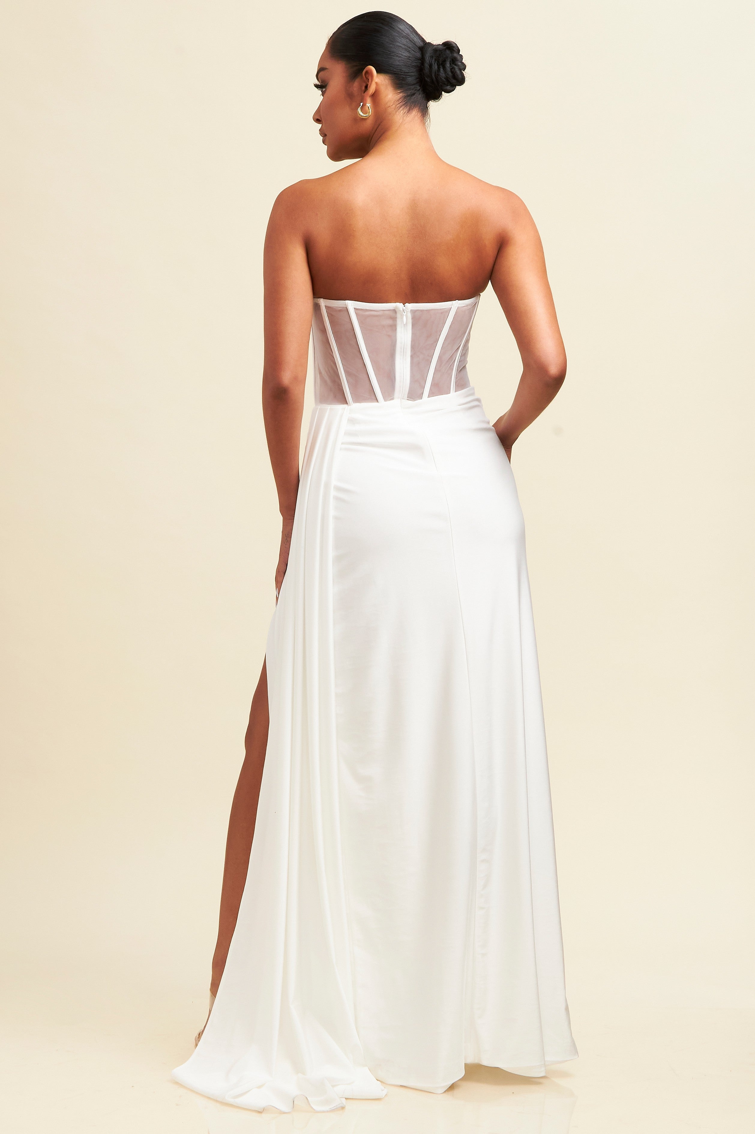 Atenas High Slit Gown
