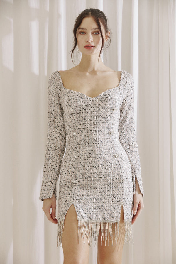 La Bellevilloise Tweed Dress