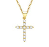 Cross pendant necklace