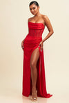 Atenas High Slit Gown