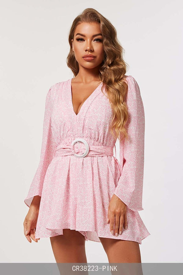 The Floral-City romper