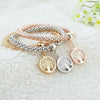 Tree of life trio bracelet