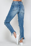 Miami Distressed Girlfriend Jeans