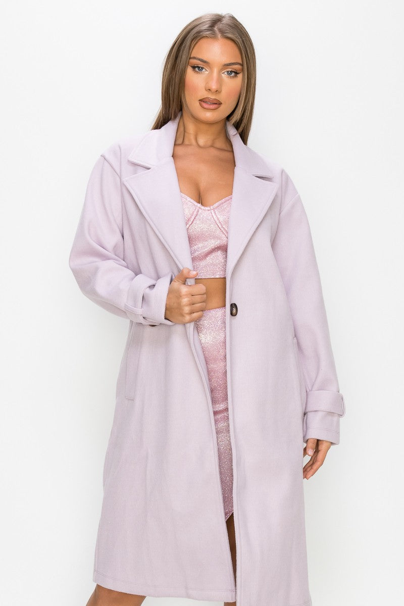 Lolosia Notch Collar Coat