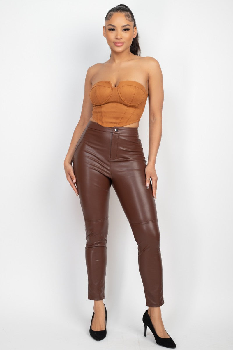 Rhodes Vegan Leather Pants