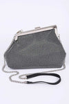 Asheville Rhinestone Clutch Swing Bag