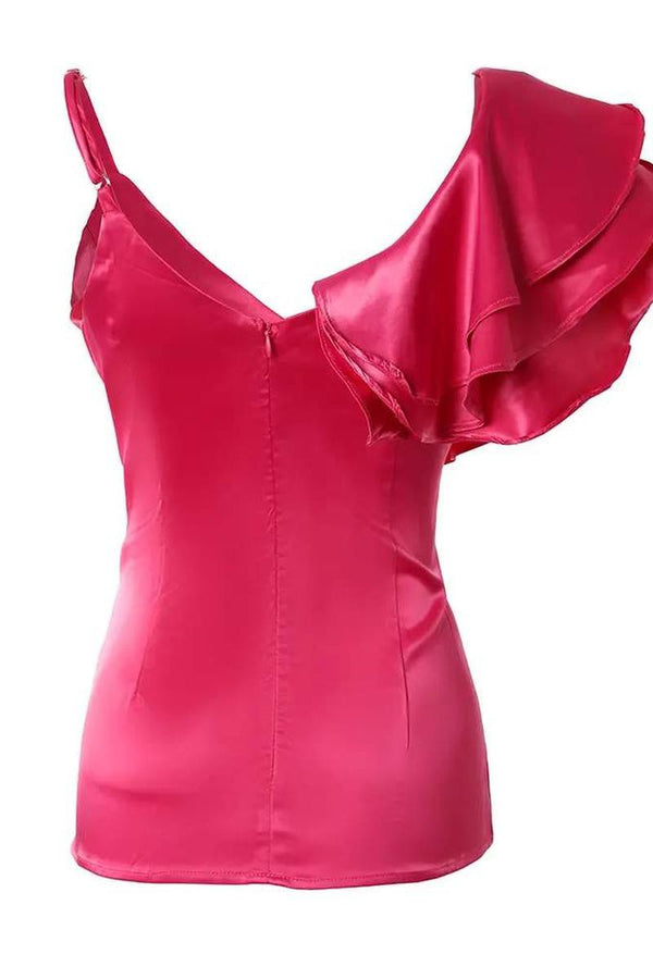 Bodrum Pink Sleeveless Top