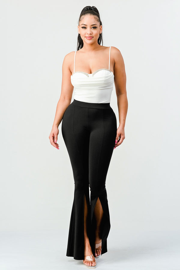 Cannes Thecno Crepe Bodysuit