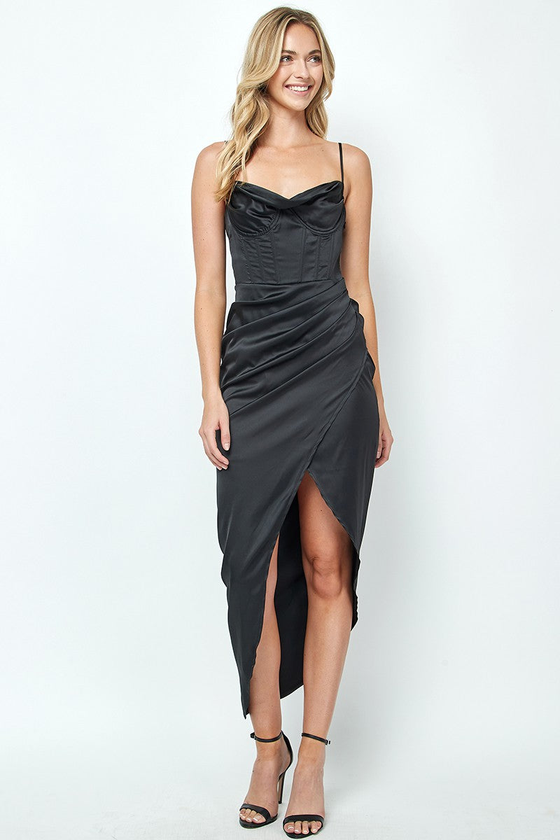 Montagne Drape Dress