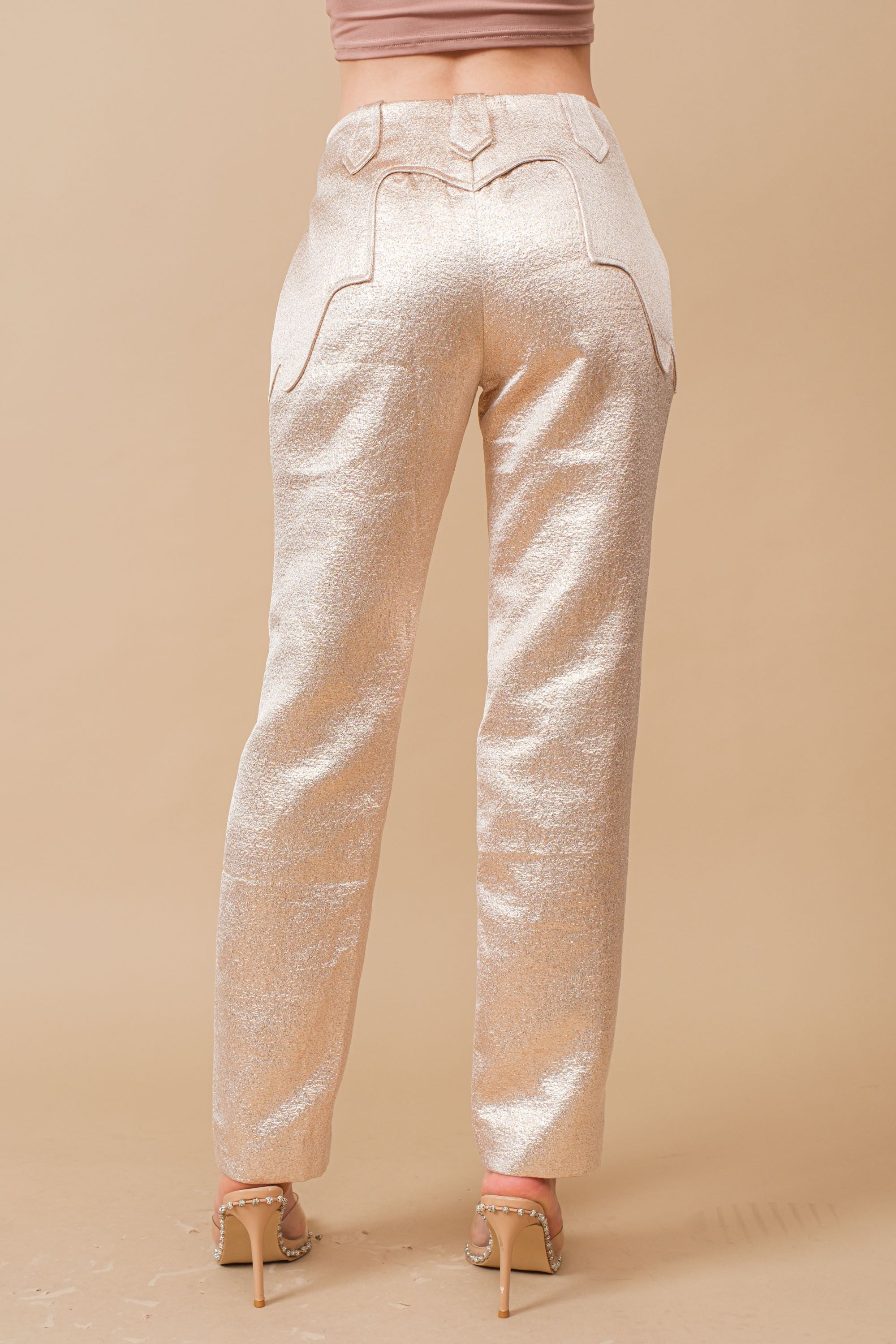 Dallas Metallic Western Pants