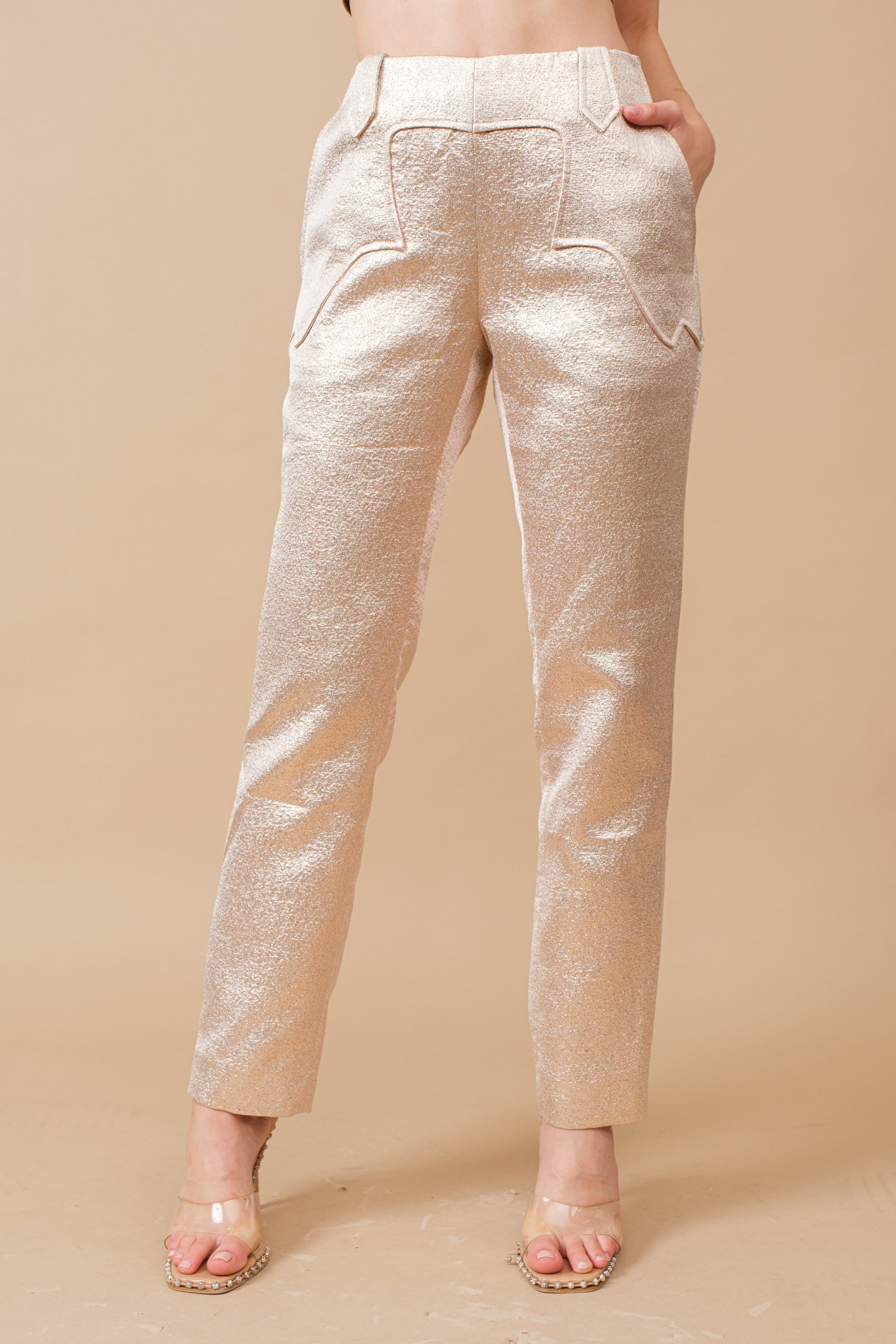 Dallas Metallic Western Pants