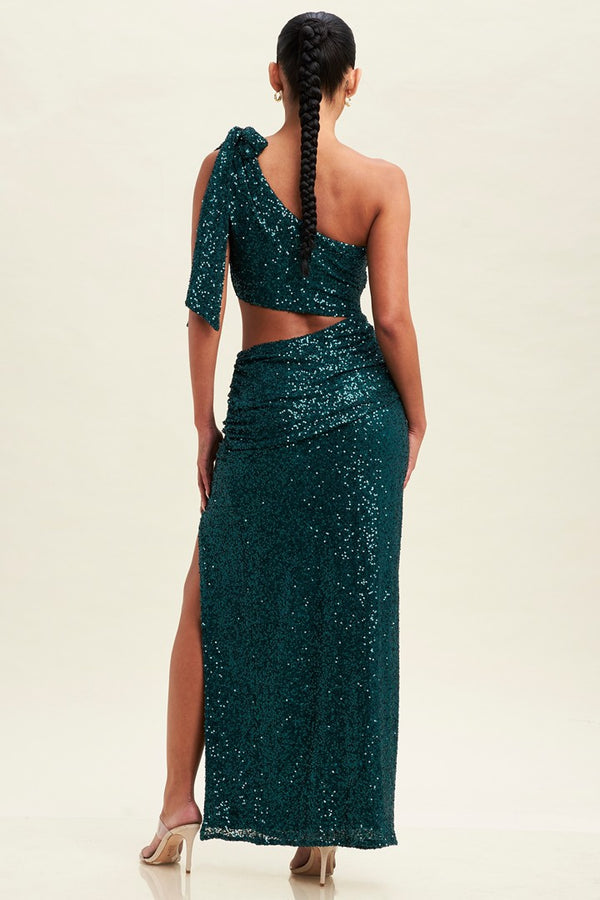 Santorini Cutout Sequin Dress