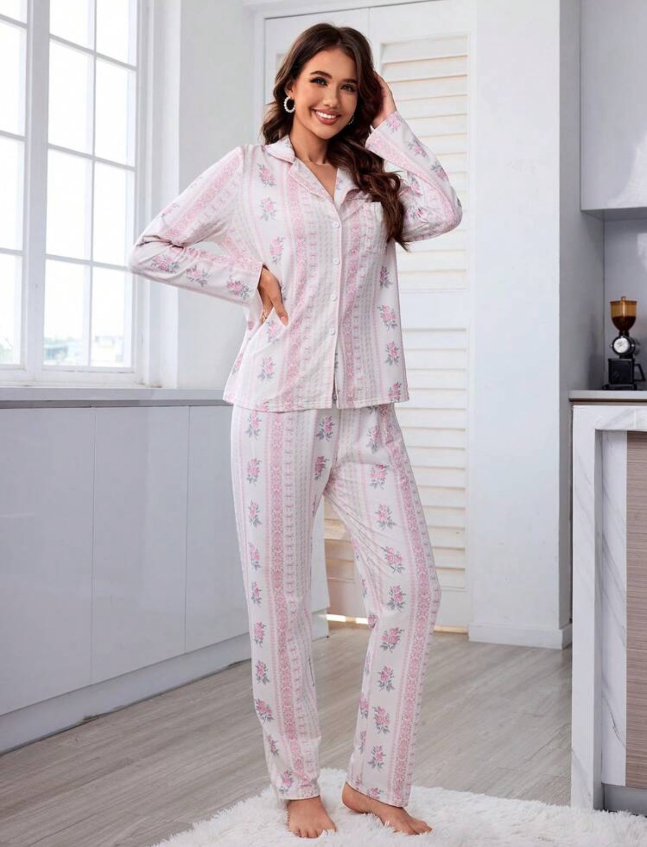 Women’s Lavender mommy and me pajamas