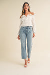 Charlotte Off Shoulder Ruffle Top