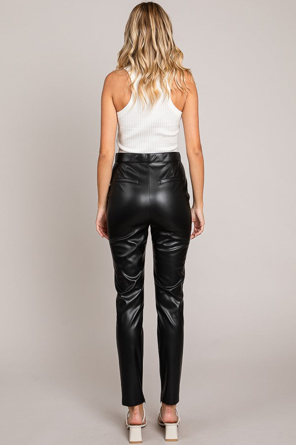 Philadelphia Vegan Leather Trouser