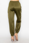 Satin Cargo joggers