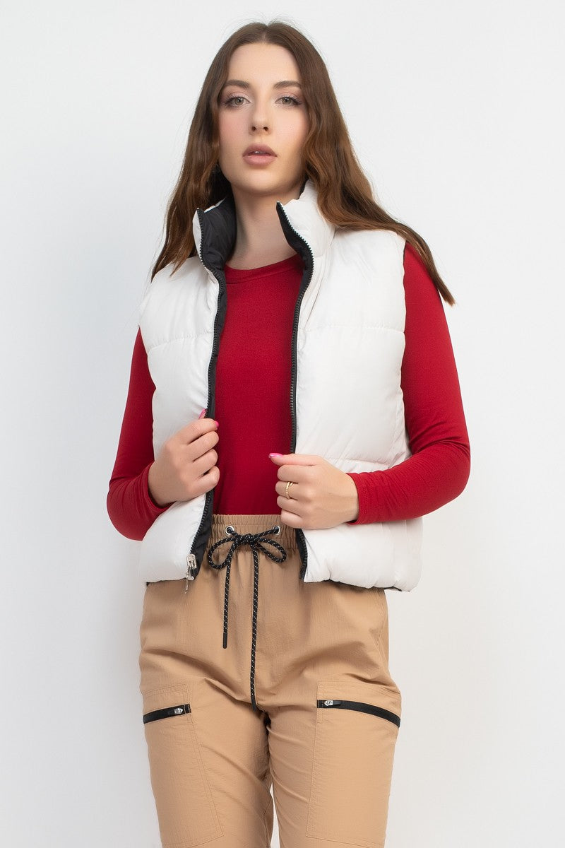 Arandelle Reversible Puffer Vest