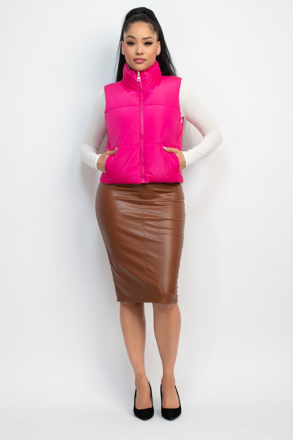 Arandelle Reversible Puffer Vest