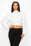 Havenbrook Sequin Crop Top