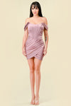 Sintra Pleated Tulip Dress