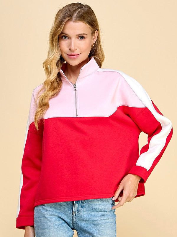 Portland Color Block Sweatshirt