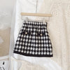 New York Houndstooth Kids Coat and Skirt Set