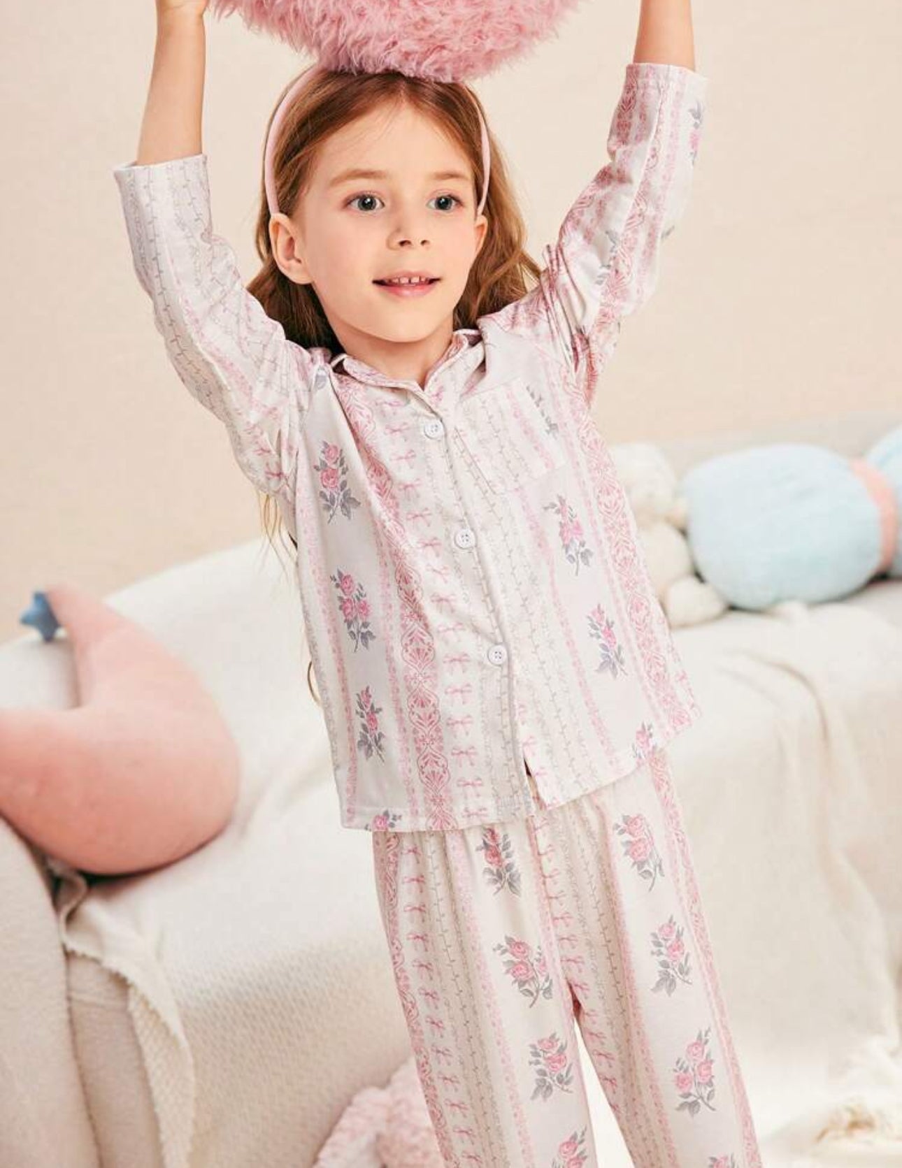 Women’s Lavender mommy and me pajamas