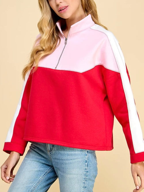 Portland Color Block Sweatshirt