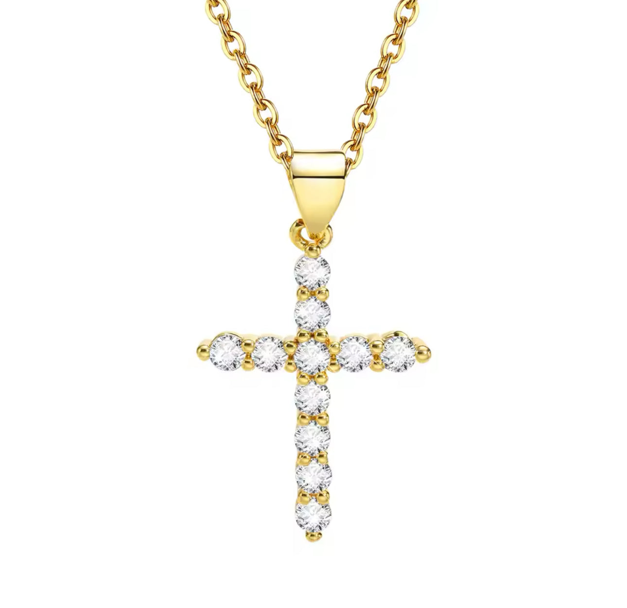 Cross pendant necklace