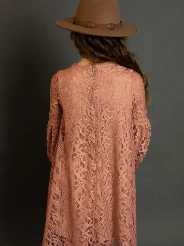 Orlando Lace Flower Dress