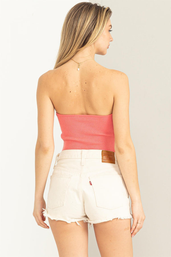 Sanford Strapless Crop Top