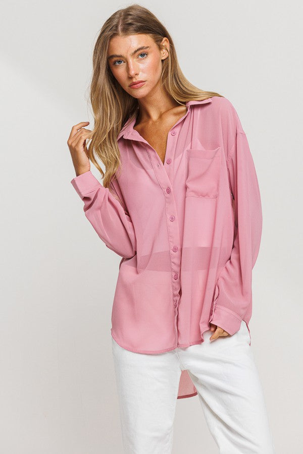 Amalie Button Down Shirt