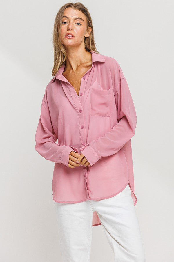 Amalie Button Down Shirt