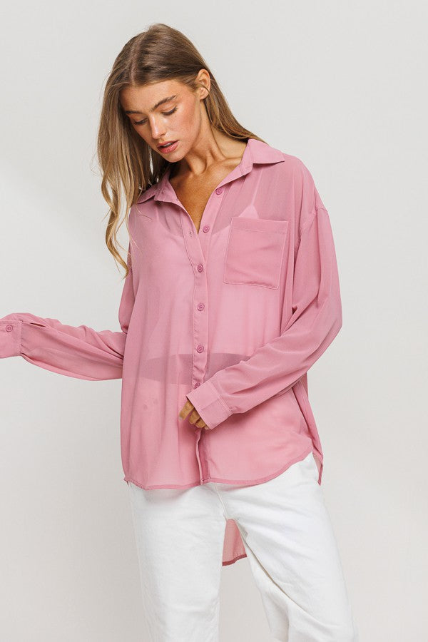 Amalie Button Down Shirt