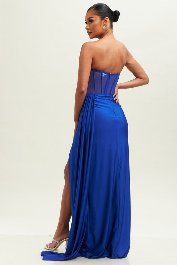 Atenas High Slit Gown