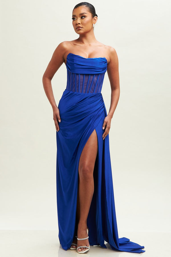 Atenas High Slit Gown