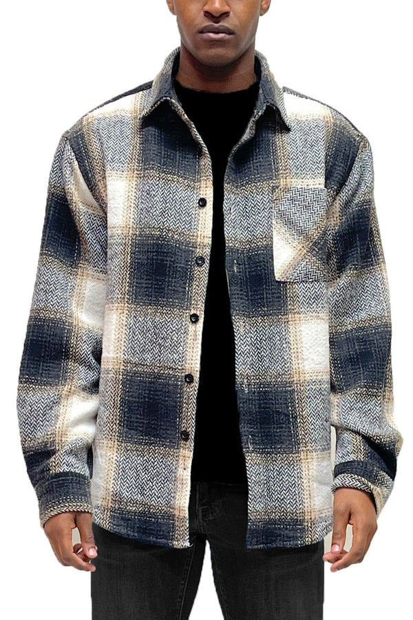 Long Sleeve Flannel Shacket