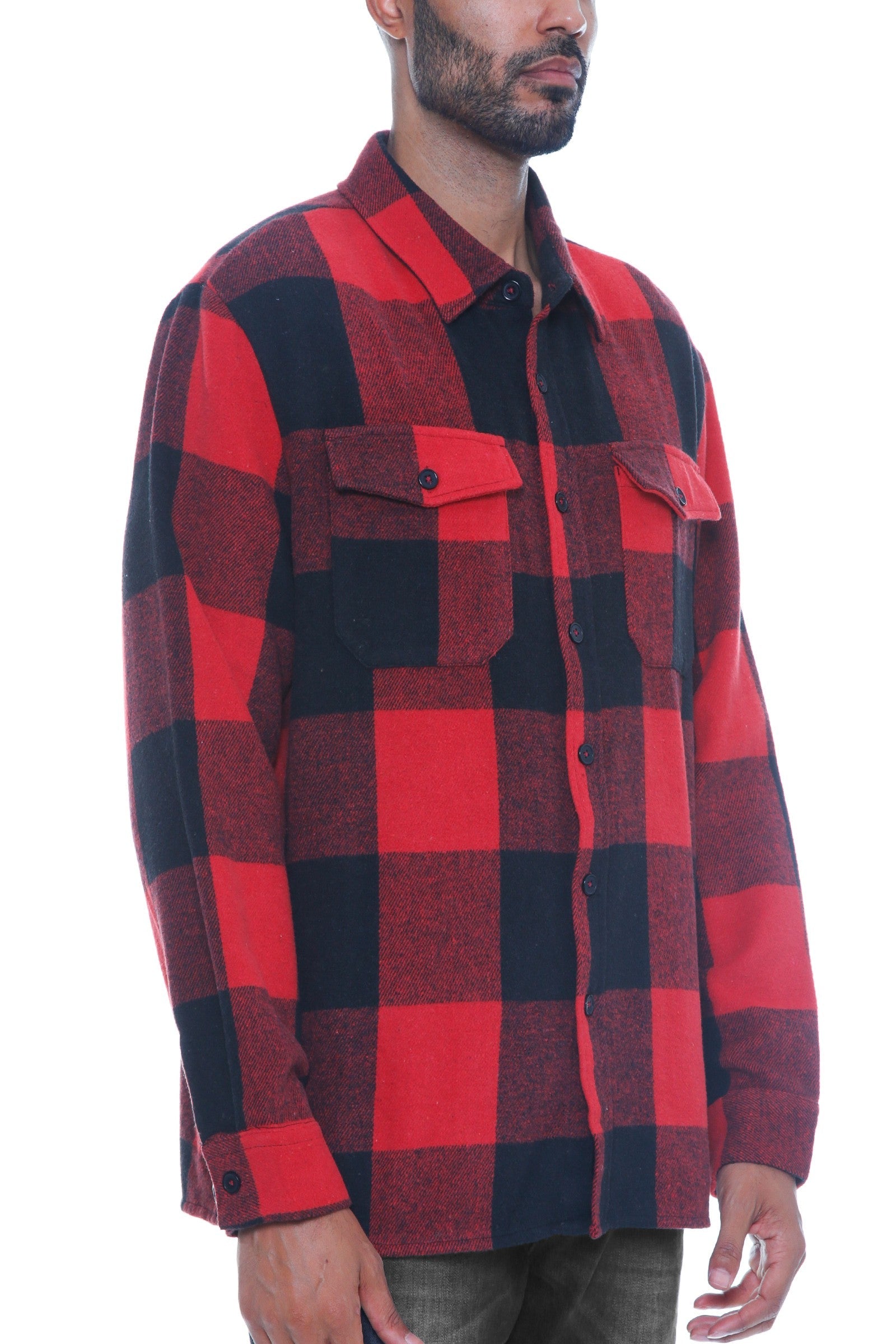 Brushed Flannel Shacket