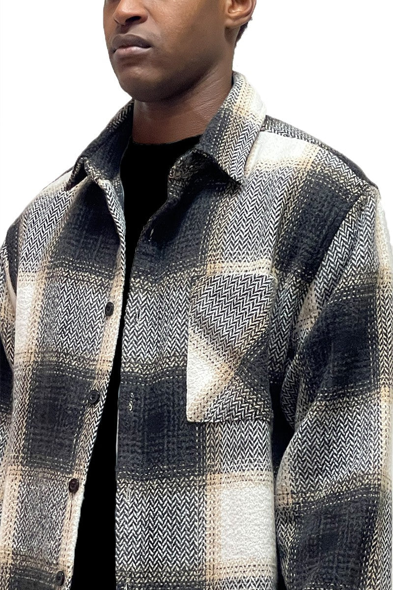 Long Sleeve Flannel Shacket