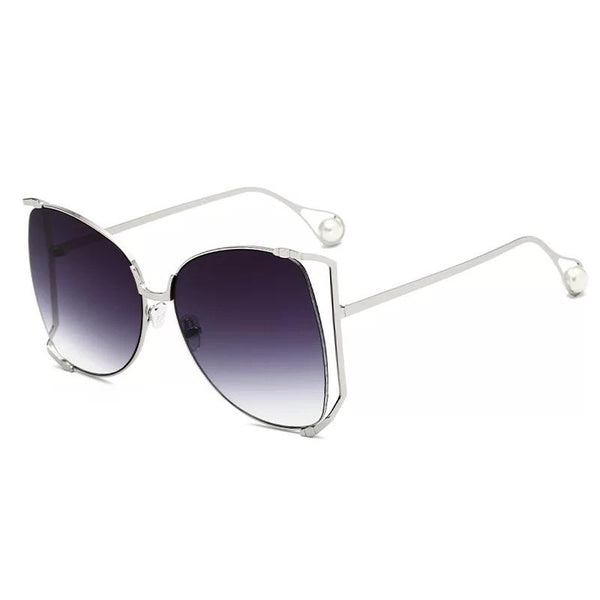 Semi rimless sunglasses