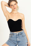 Sanford Strapless Crop Top