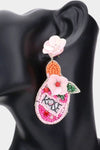 Rose all day earrings