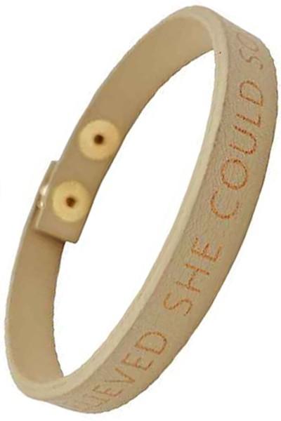 She said she could so she did bracelet