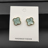 Clover stud earrings