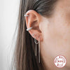 Clip on cartilage earring