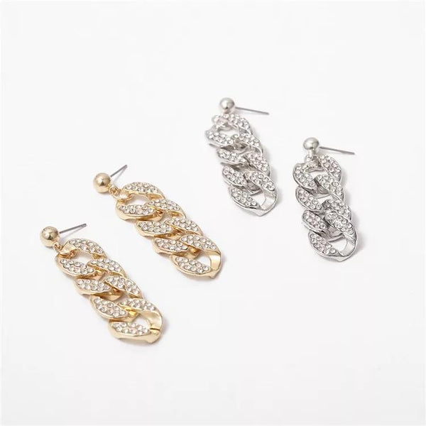 Chain earrings