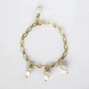 Gold pearl bracelet