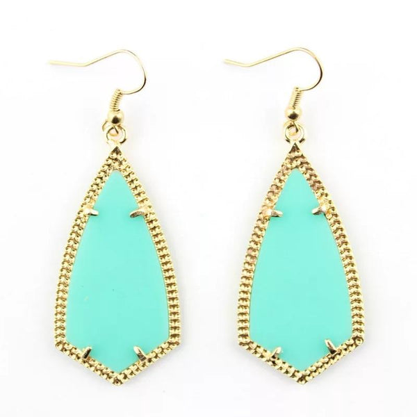 faceted drop earrings - FEWL